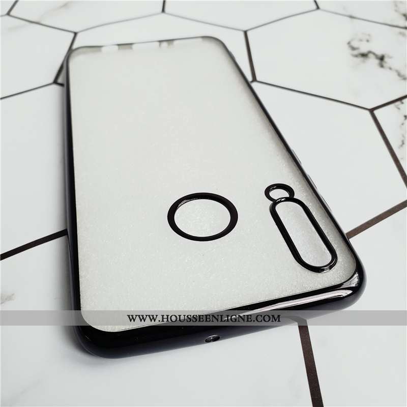 Housse Huawei P30 Lite Silicone Protection Personnalité Étui Tout Compris Fluide Doux Légère Doré