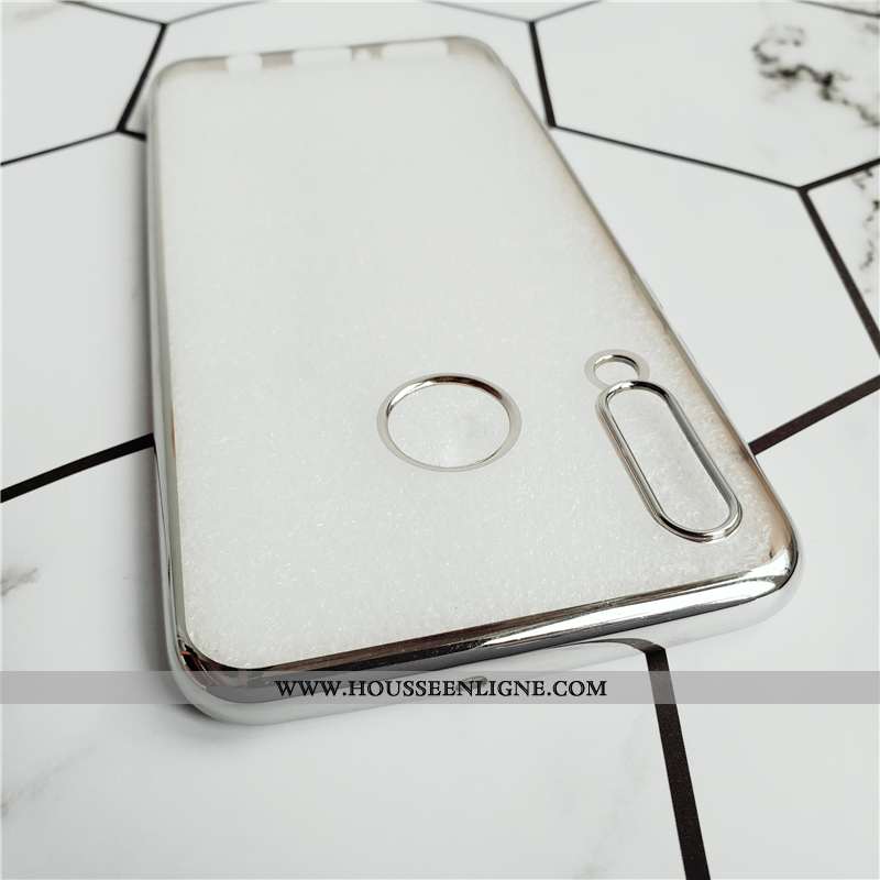 Housse Huawei P30 Lite Silicone Protection Personnalité Étui Tout Compris Fluide Doux Légère Doré