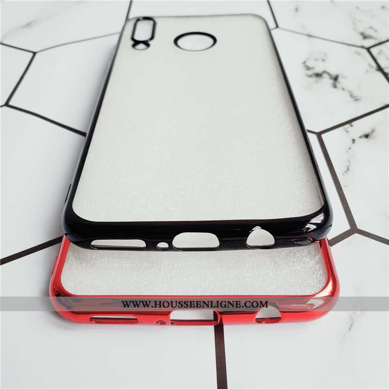 Housse Huawei P30 Lite Silicone Protection Personnalité Étui Tout Compris Fluide Doux Légère Doré