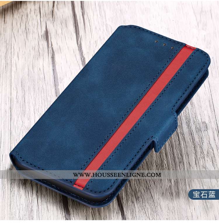 Housse Huawei P30 Lite Xl Cuir Rouge Membrane Tempérer Coque Luxe