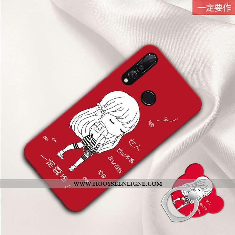Housse Huawei P30 Lite Xl Dessin Animé Tendance Protection Créatif Téléphone Portable Coque Noir