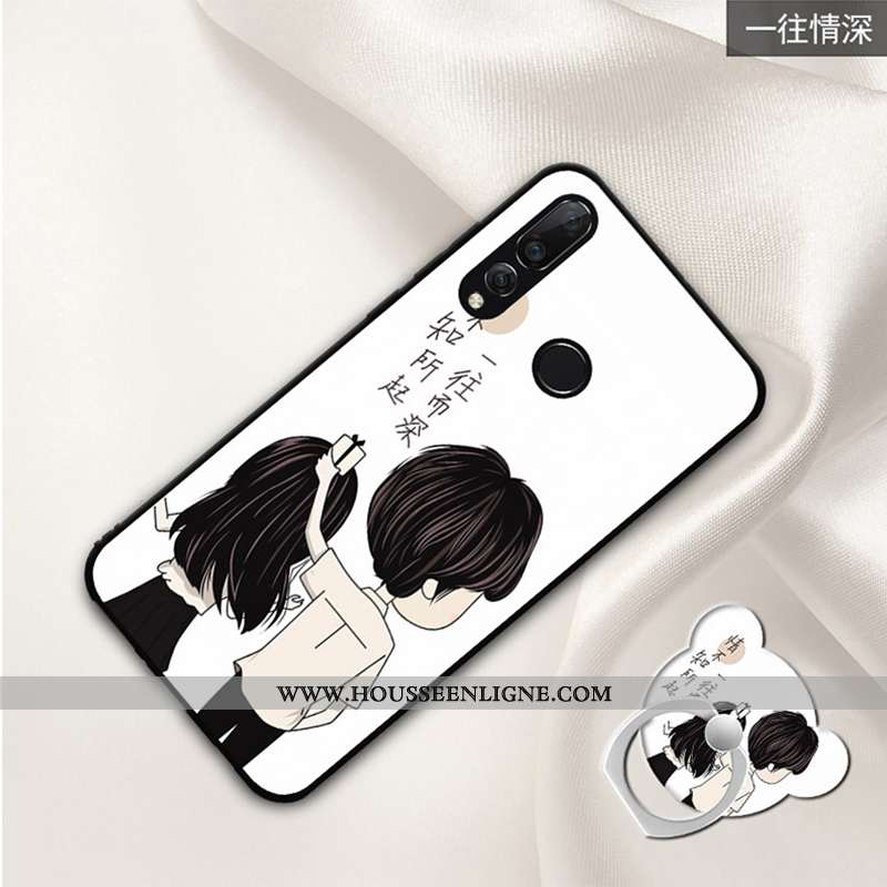 Housse Huawei P30 Lite Xl Dessin Animé Tendance Protection Créatif Téléphone Portable Coque Noir
