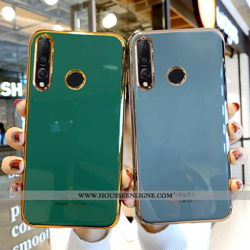 Housse Huawei P30 Lite Xl Fluide Doux Silicone Vert Téléphone Portable Gris Ultra Tendance Turquoise