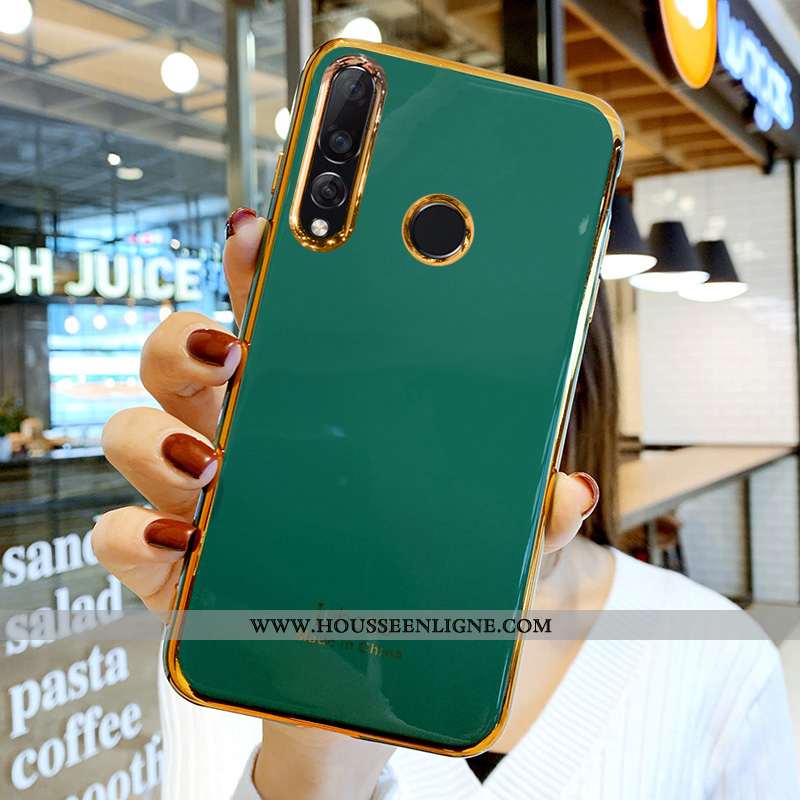 Housse Huawei P30 Lite Xl Fluide Doux Silicone Vert Téléphone Portable Gris Ultra Tendance Turquoise
