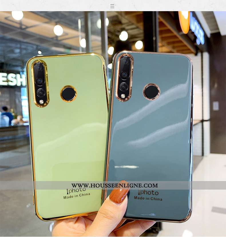 Housse Huawei P30 Lite Xl Fluide Doux Silicone Vert Téléphone Portable Gris Ultra Tendance Turquoise