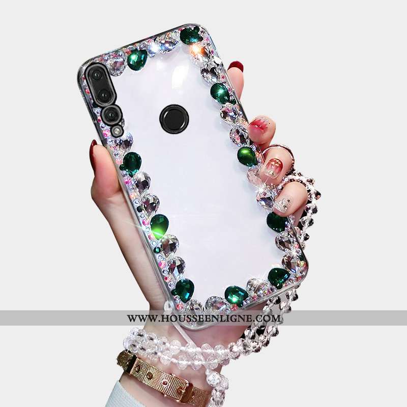 Housse Huawei P30 Lite Xl Luxe Incruster Strass Coque Téléphone Portable Étui Nouveau Personnalité V