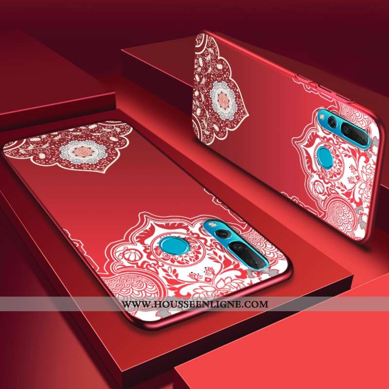 Housse Huawei P30 Lite Xl Légère Délavé En Daim Ultra Nouveau Bleu Coque Difficile