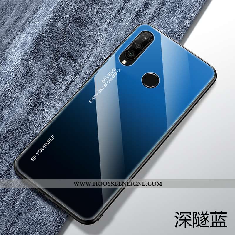Housse Huawei P30 Lite Xl Tendance Fluide Doux Téléphone Portable Coque Incassable Étui Protection V