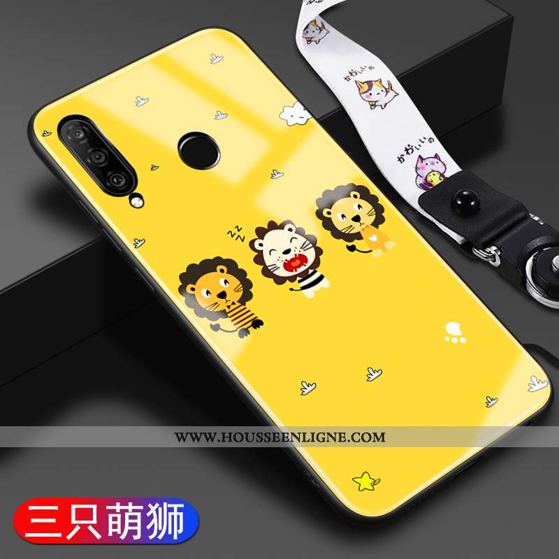 Housse Huawei P30 Lite Xl Tendance Protection Tout Compris Ornements Suspendus Coque Difficile Télép