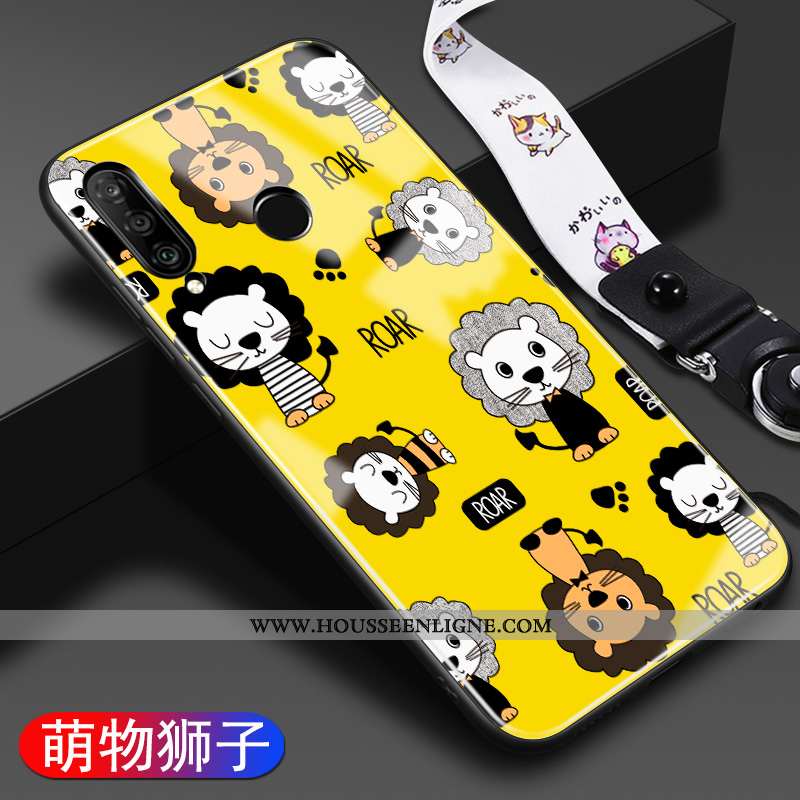 Housse Huawei P30 Lite Xl Tendance Protection Tout Compris Ornements Suspendus Coque Difficile Télép
