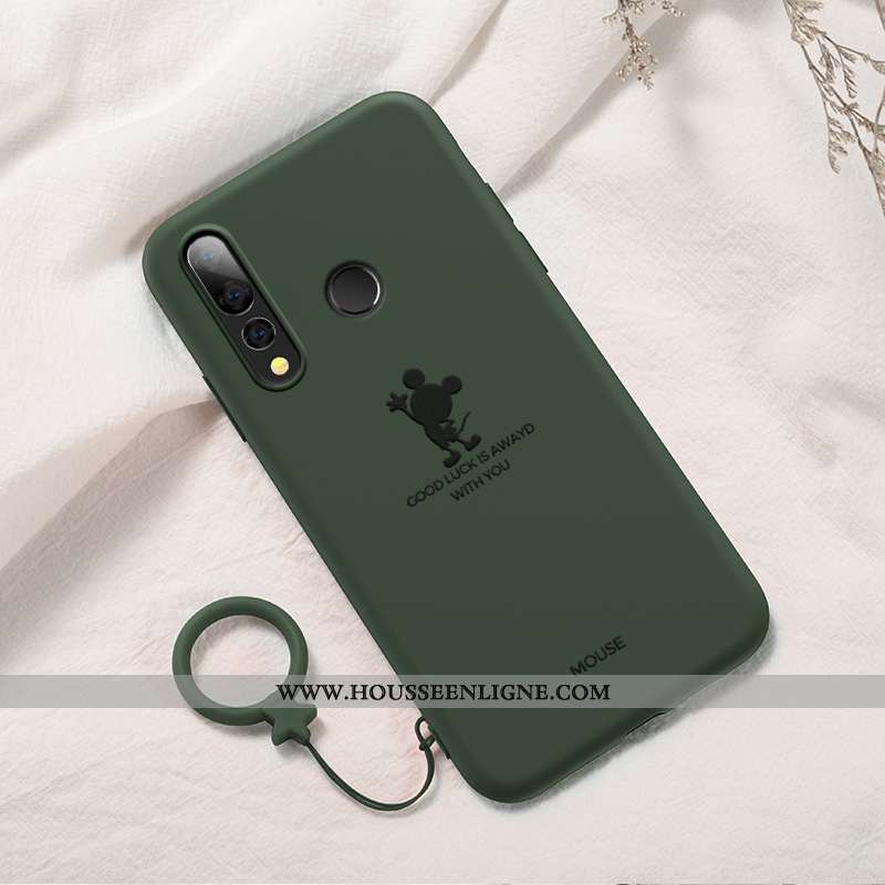 Housse Huawei P30 Lite Xl Tendance Silicone Incassable Créatif Rouge Personnalité Téléphone Portable