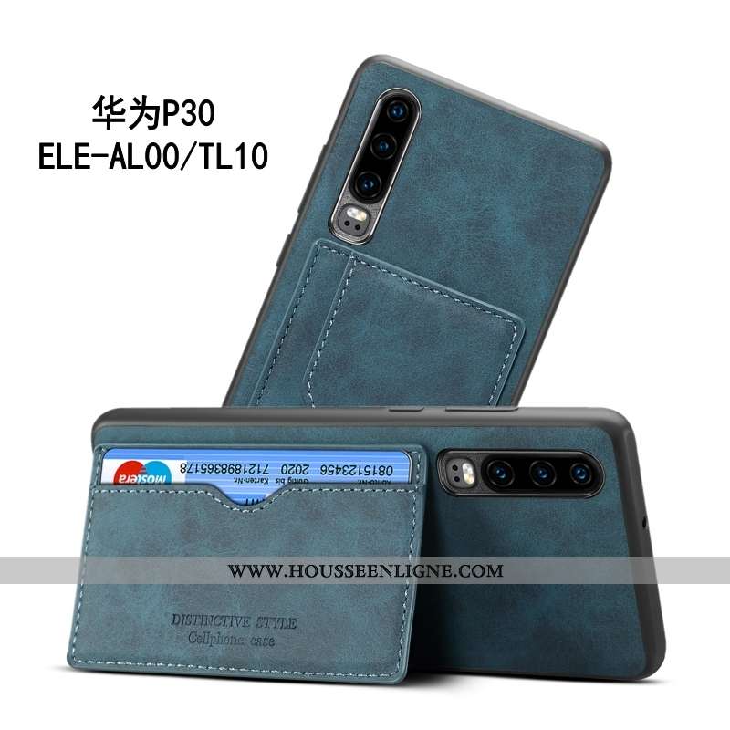 Housse Huawei P30 Légère Fluide Doux Étui Légères Gris Coque Tout Compris