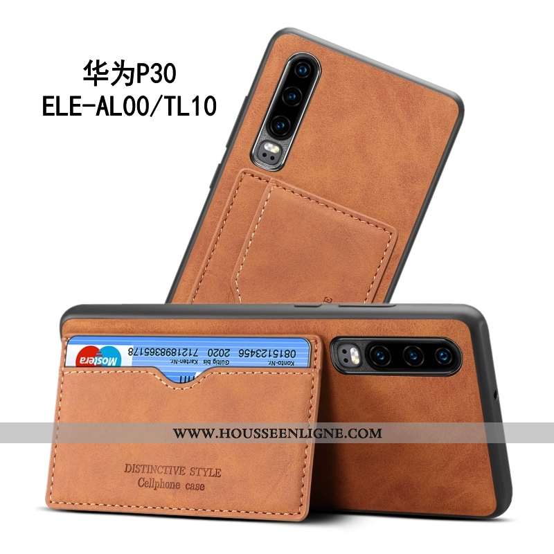 Housse Huawei P30 Légère Fluide Doux Étui Légères Gris Coque Tout Compris