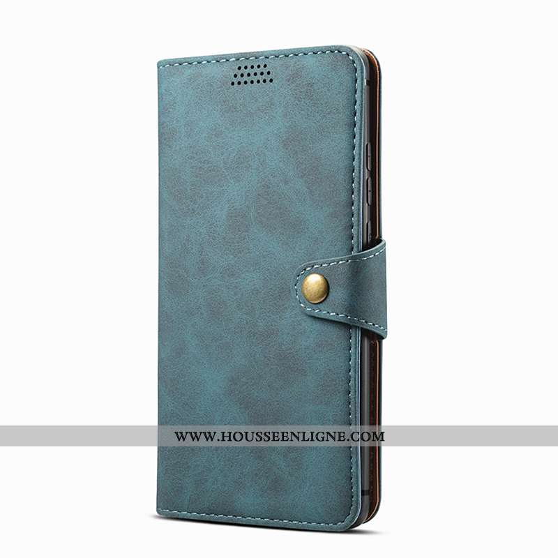 Housse Huawei P30 Pro Cuir Portefeuille Carte Coque Étui Vert Verte