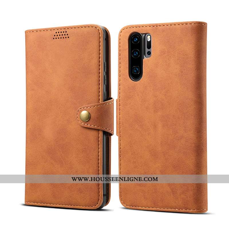 Housse Huawei P30 Pro Cuir Portefeuille Carte Coque Étui Vert Verte