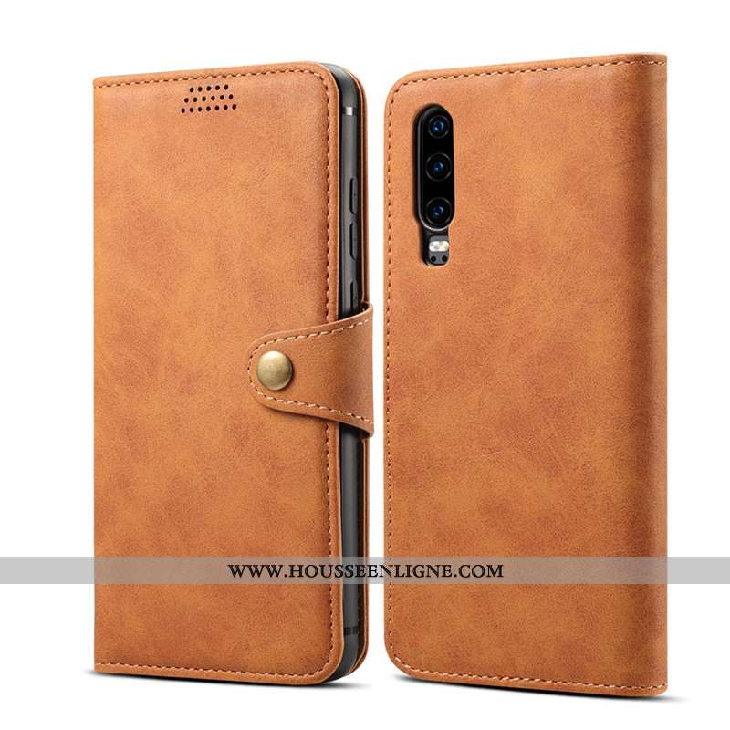 Housse Huawei P30 Pro Cuir Portefeuille Carte Coque Étui Vert Verte