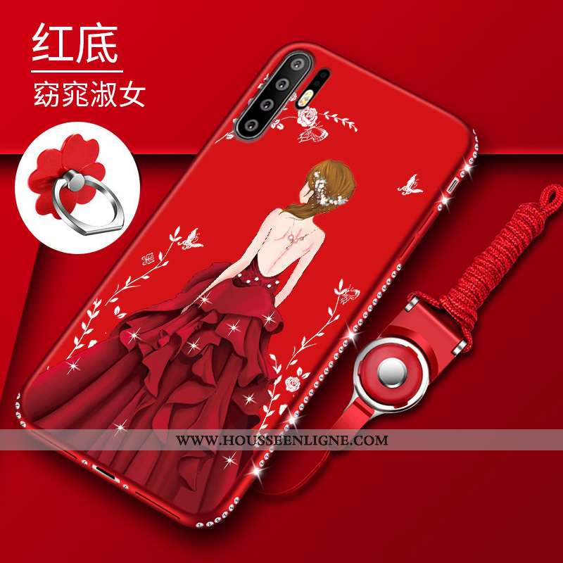 Housse Huawei P30 Pro Fluide Doux Silicone Ultra Incassable Coque Téléphone Portable Protection Roug