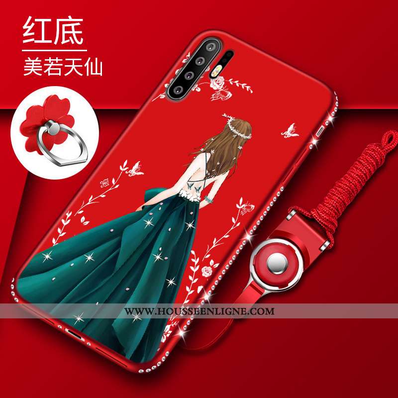 Housse Huawei P30 Pro Fluide Doux Silicone Ultra Incassable Coque Téléphone Portable Protection Roug