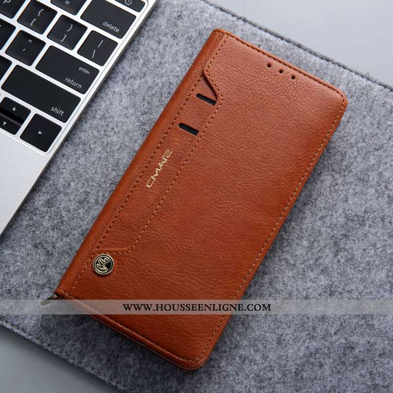 Housse Huawei P30 Pro Portefeuille Cuir Étui Coque Bleu Marin Silicone Incassable Bleu Foncé