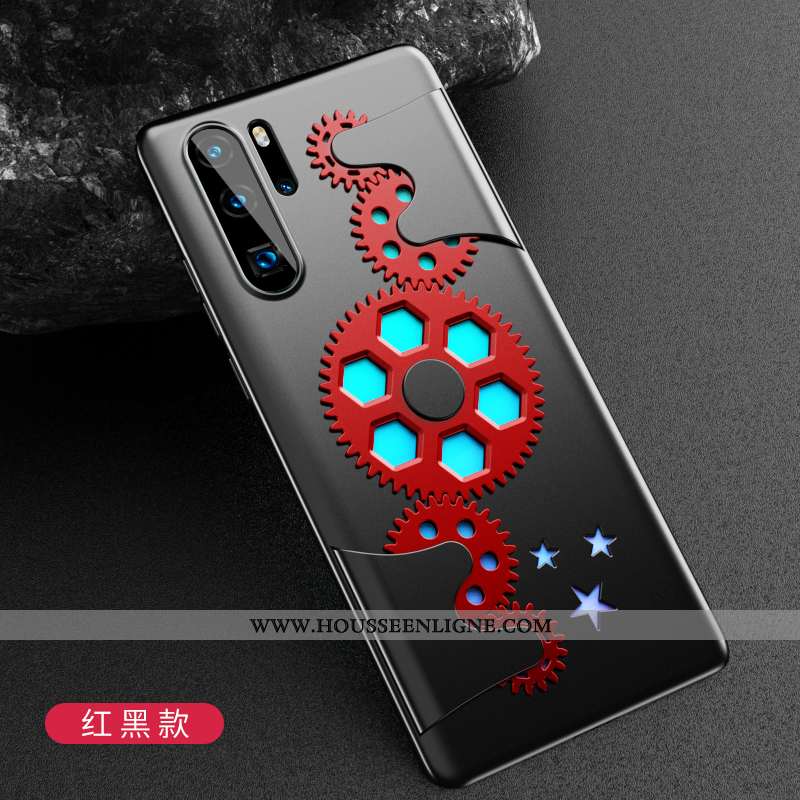 Housse Huawei P30 Pro Protection Délavé En Daim Créatif Personnalité Tendance Rouge Téléphone Portab