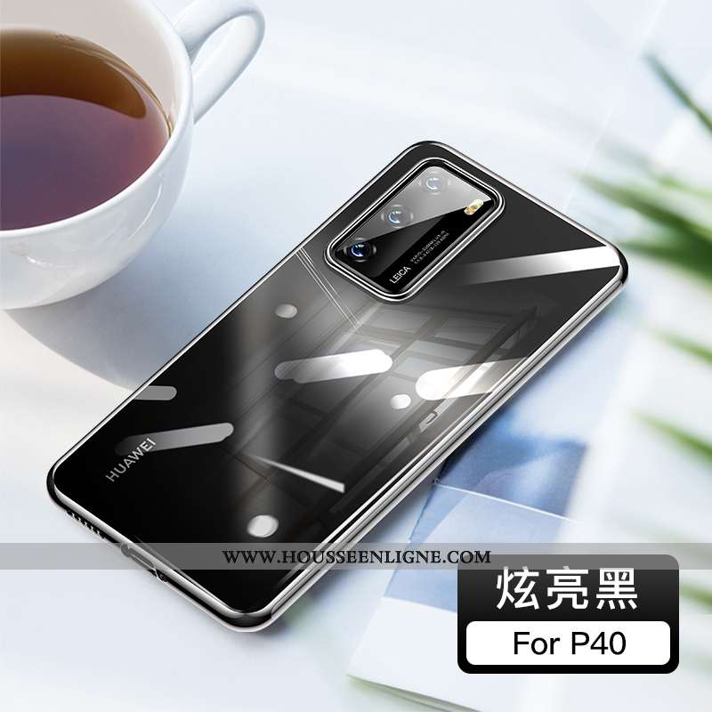 Housse Huawei P40 Créatif Charmant Étui Net Rouge Ultra Incassable Coque Bleu