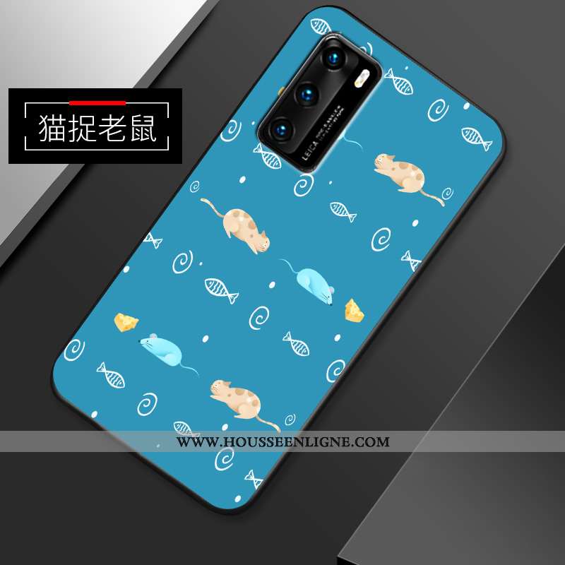 Housse Huawei P40 Dessin Animé Ultra Téléphone Portable Incassable Personnalité Net Rouge Tendance B