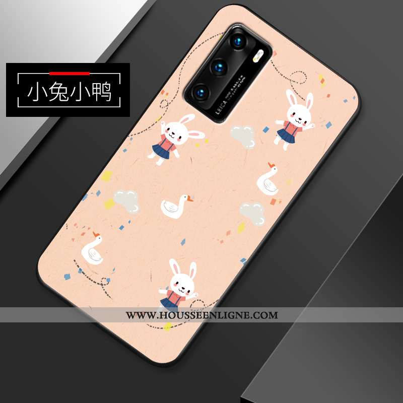 Housse Huawei P40 Dessin Animé Ultra Téléphone Portable Incassable Personnalité Net Rouge Tendance B