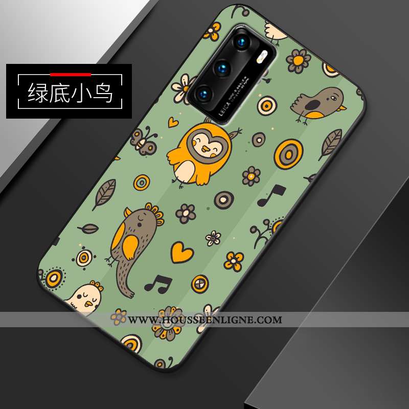 Housse Huawei P40 Dessin Animé Ultra Téléphone Portable Incassable Personnalité Net Rouge Tendance B