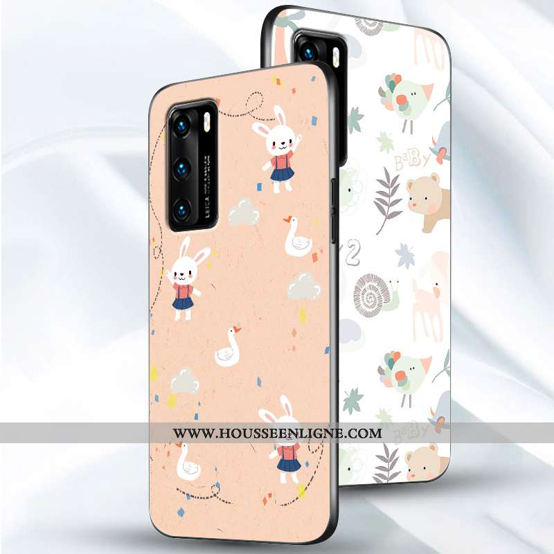 Housse Huawei P40 Dessin Animé Ultra Téléphone Portable Incassable Personnalité Net Rouge Tendance B