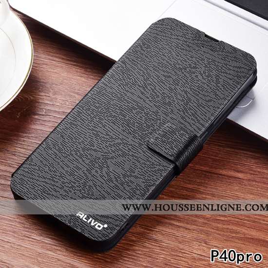 Housse Huawei P40 Fluide Doux Silicone Téléphone Portable Étui Cuir Protection Tout Compris Champagn