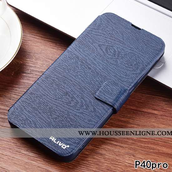 Housse Huawei P40 Fluide Doux Silicone Téléphone Portable Étui Cuir Protection Tout Compris Champagn