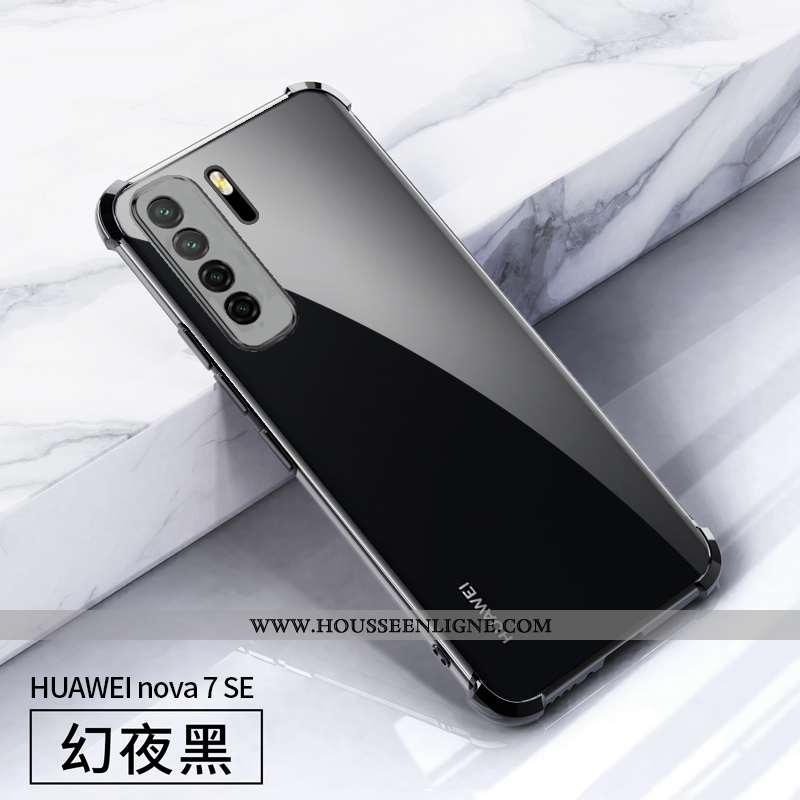 Housse Huawei P40 Lite 5g Légère Fluide Doux Coque Placage Incassable Rouge Étui