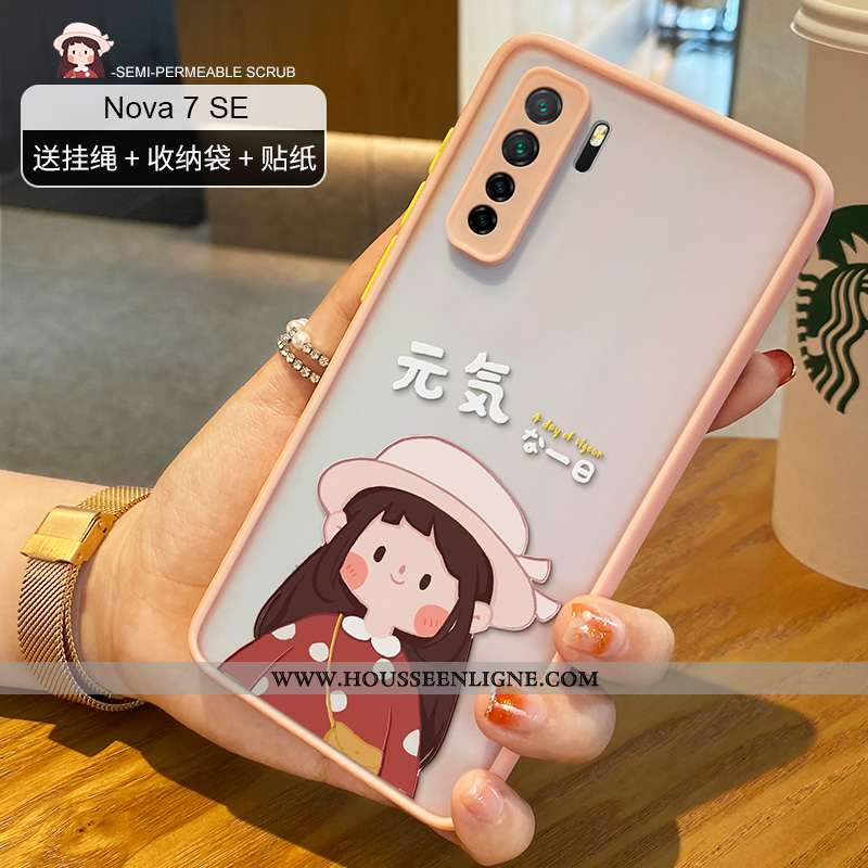 Housse Huawei P40 Lite 5g Personnalité Créatif Transparent Charmant Vert Incassable Coque Verte