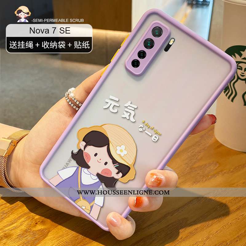 Housse Huawei P40 Lite 5g Personnalité Créatif Transparent Charmant Vert Incassable Coque Verte