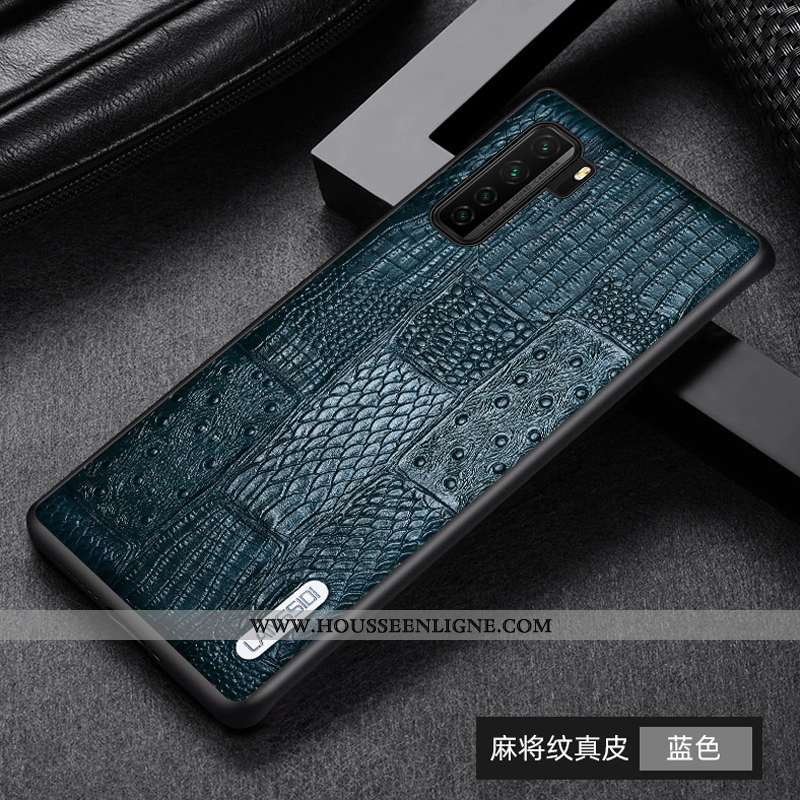 Housse Huawei P40 Lite 5g Protection Cuir Véritable Business Téléphone Portable Tout Compris Incassa