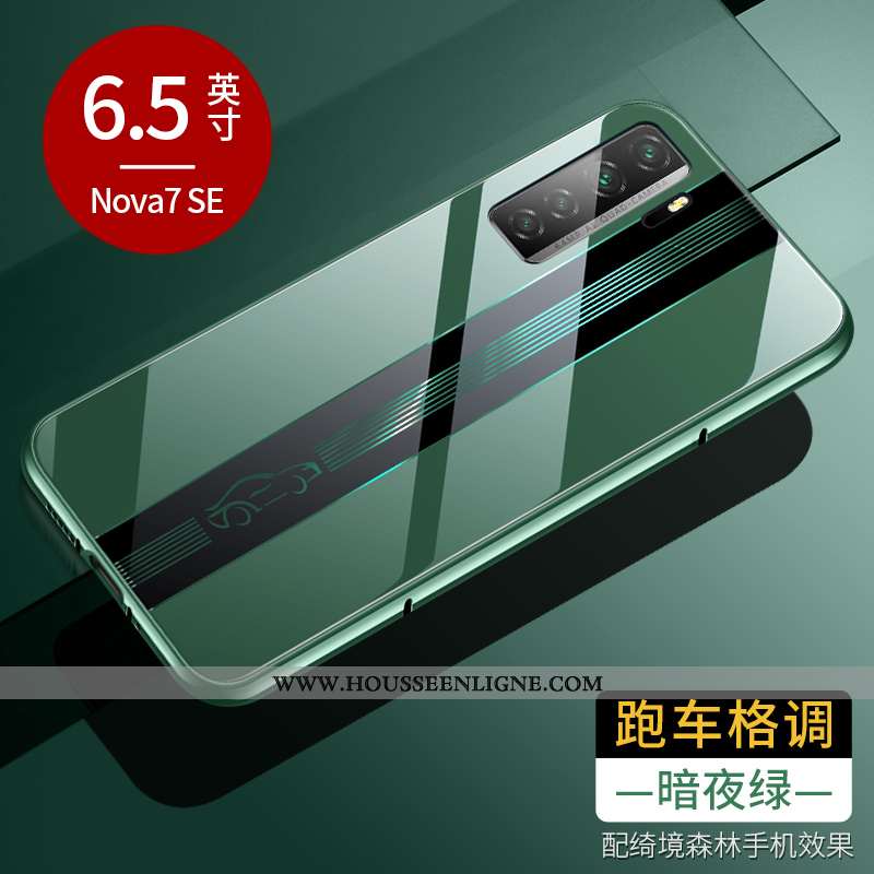 Housse Huawei P40 Lite 5g Protection Verre Tout Compris Incassable Téléphone Portable Étui Rouge