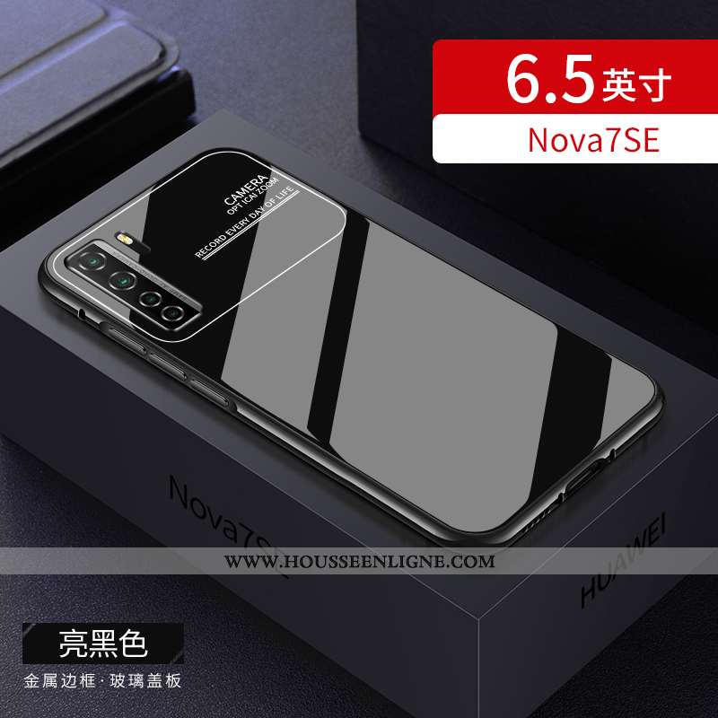 Housse Huawei P40 Lite 5g Tendance Légère Étui Rouge Incassable Border Personnalité