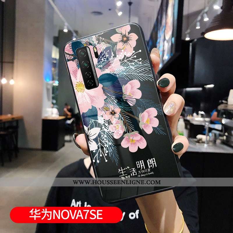 Housse Huawei P40 Lite 5g Verre Silicone Coque Net Rouge Vert Nouveau Tout Compris Verte