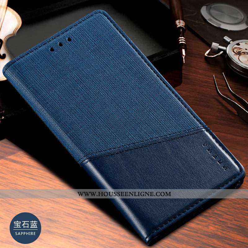 Housse Huawei P40 Lite Cuir Modèle Fleurie Jeunesse Incassable Reversible Coque Bordeaux