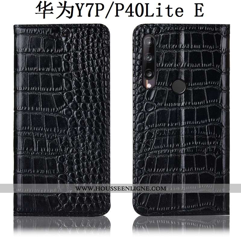 Housse Huawei P40 Lite E Protection Cuir Véritable Téléphone Portable Étui Tout Compris Incassable M