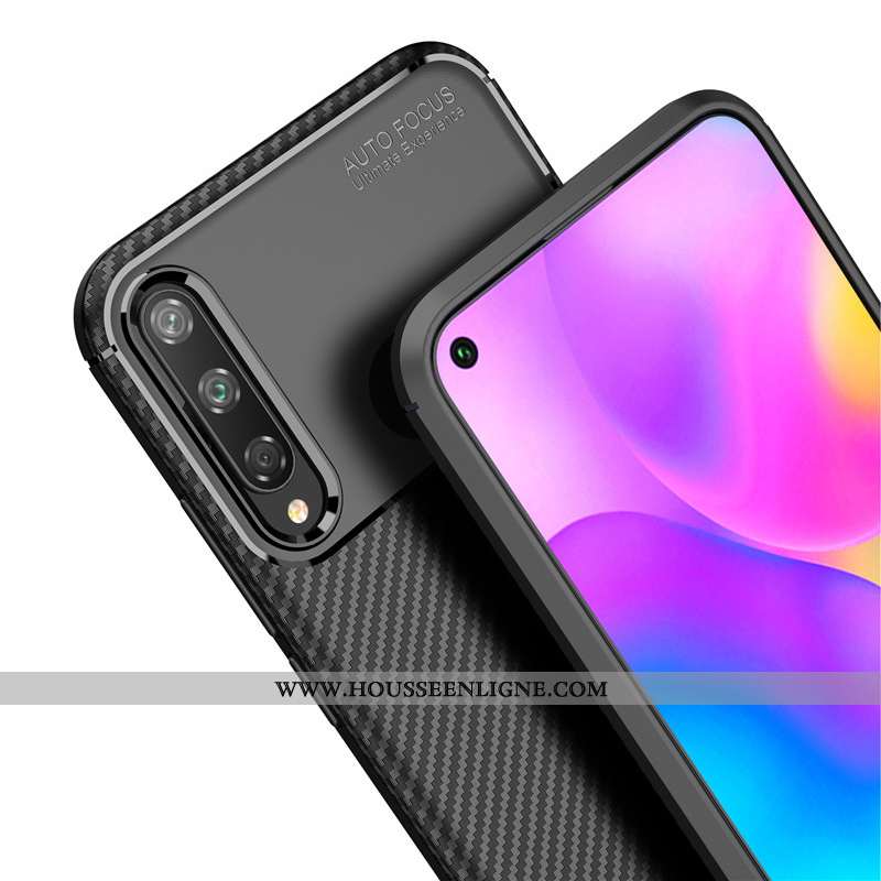 Housse Huawei P40 Lite E Protection Délavé En Daim Fluide Doux Téléphone Portable Antidérapant Étui 