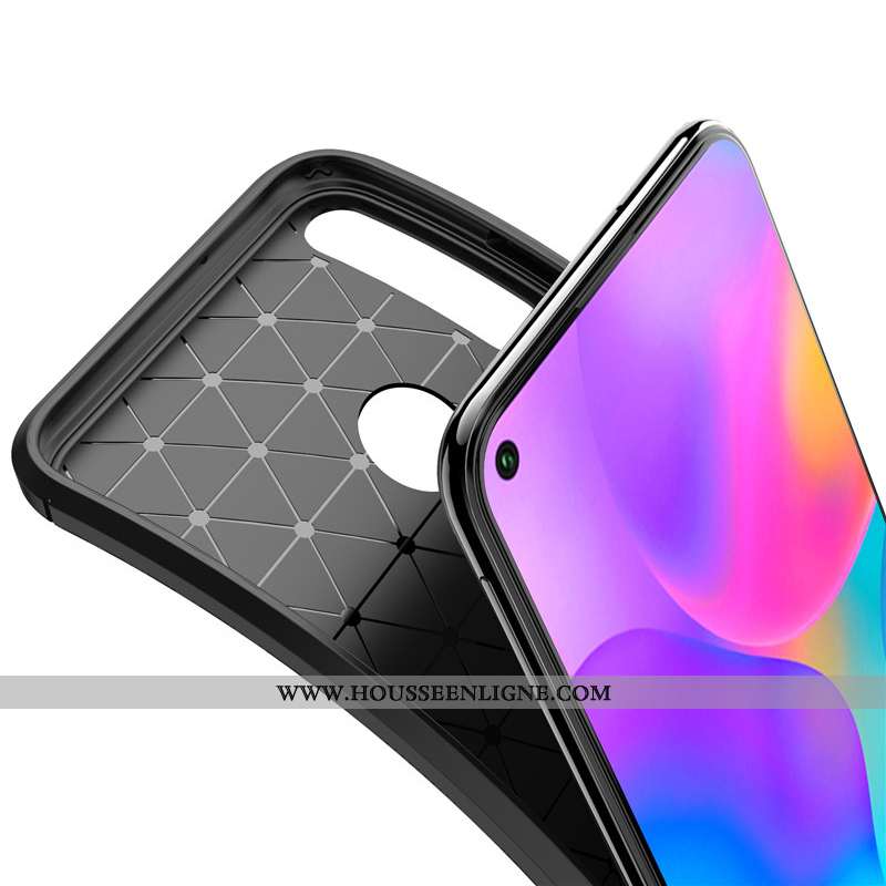 Housse Huawei P40 Lite E Protection Délavé En Daim Fluide Doux Téléphone Portable Antidérapant Étui 