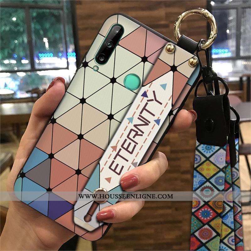 Housse Huawei P40 Lite E Tendance Fluide Doux Vintage Téléphone Portable Style Chinois Palais Vent J