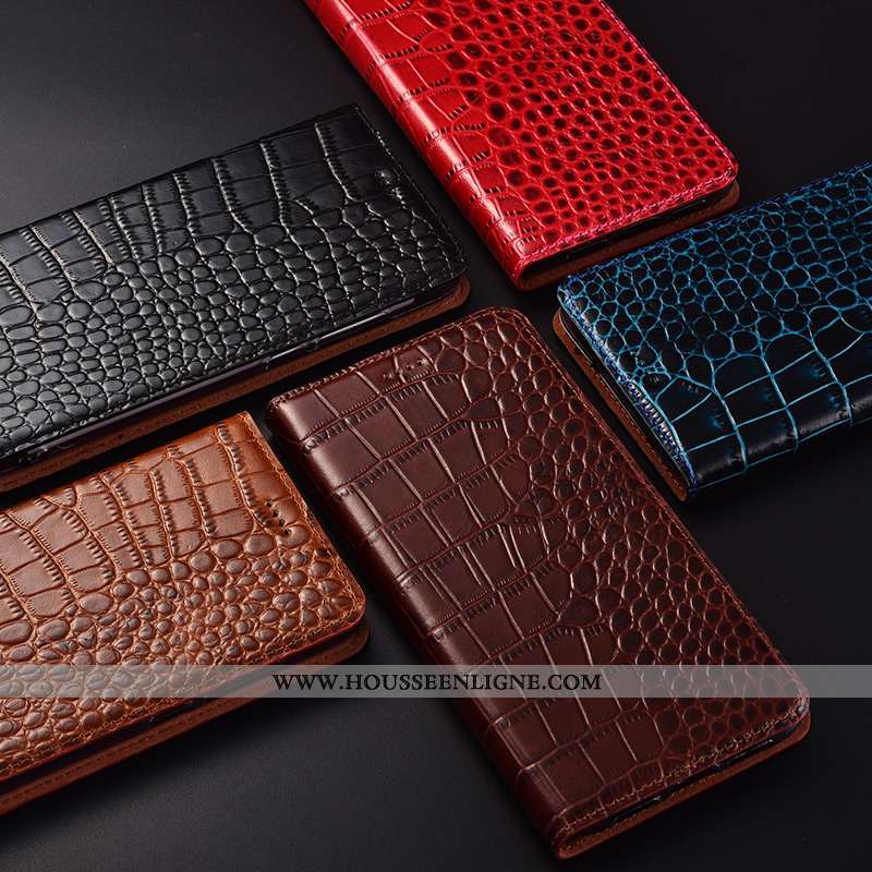 Housse Huawei P40 Lite Silicone Protection Modèle Fleurie Clamshell Nouveau Téléphone Portable Croco
