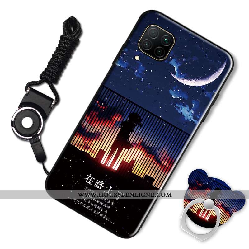 Housse Huawei P40 Lite Tendance Silicone Incassable Téléphone Portable Rose Tout Compris Coque