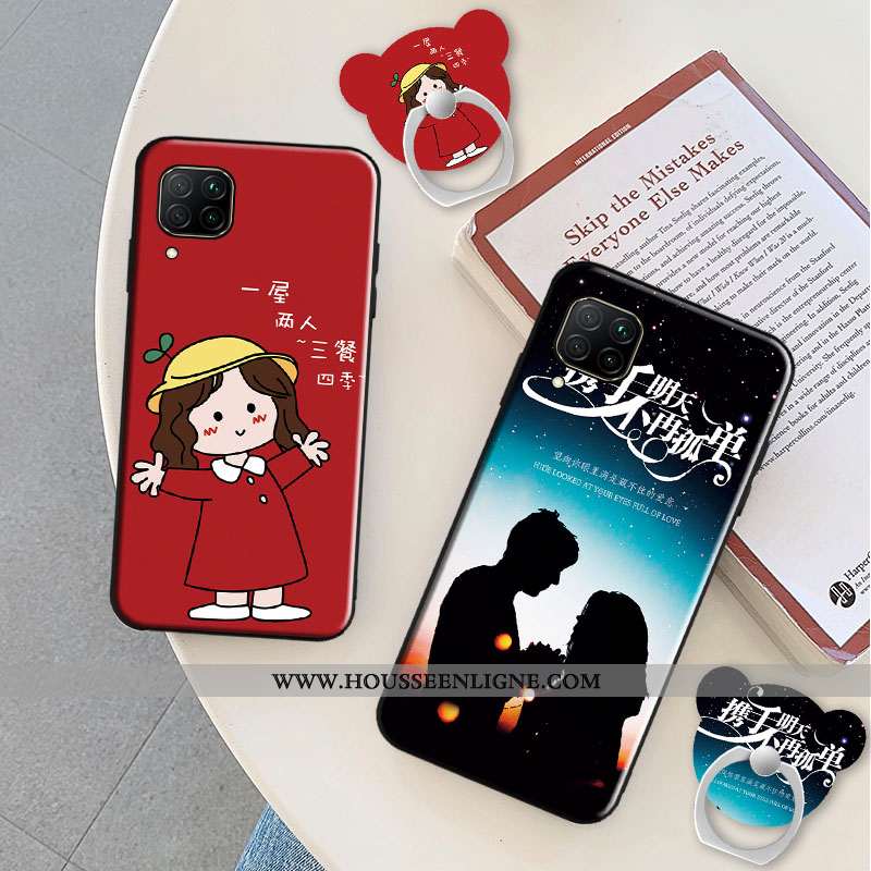 Housse Huawei P40 Lite Tendance Silicone Incassable Téléphone Portable Rose Tout Compris Coque