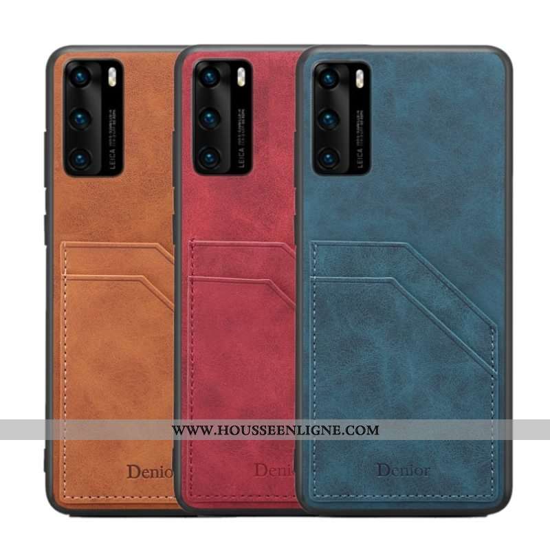 Housse Huawei P40 Tendance Légère Téléphone Portable Incassable Légères Tout Compris Bleu