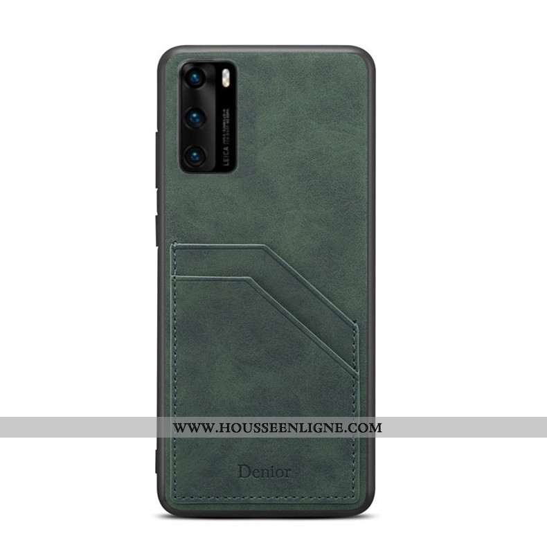 Housse Huawei P40 Tendance Légère Téléphone Portable Incassable Légères Tout Compris Bleu