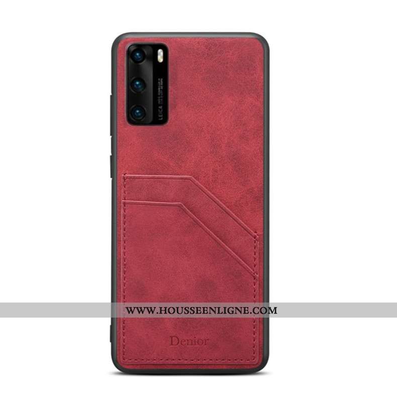 Housse Huawei P40 Tendance Légère Téléphone Portable Incassable Légères Tout Compris Bleu