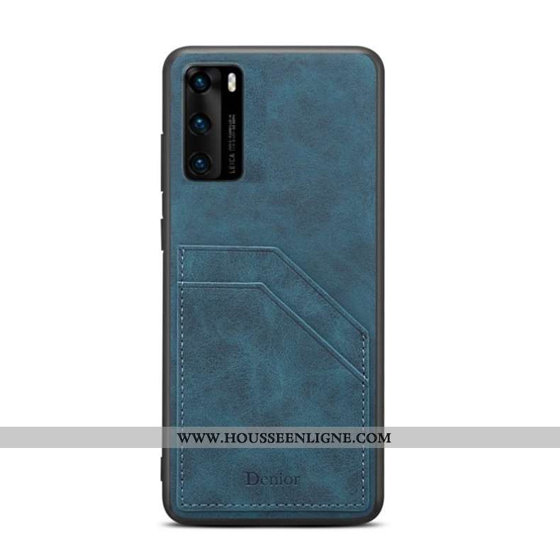 Housse Huawei P40 Tendance Légère Téléphone Portable Incassable Légères Tout Compris Bleu